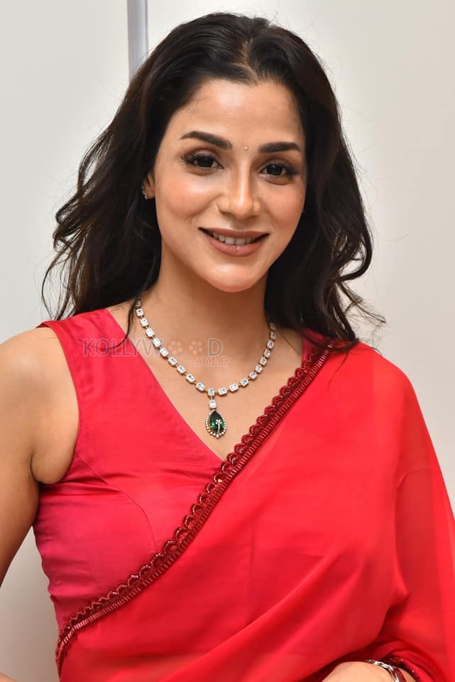 Actress Charitha Varma at Mayasabha Trailer Launch Photos 07