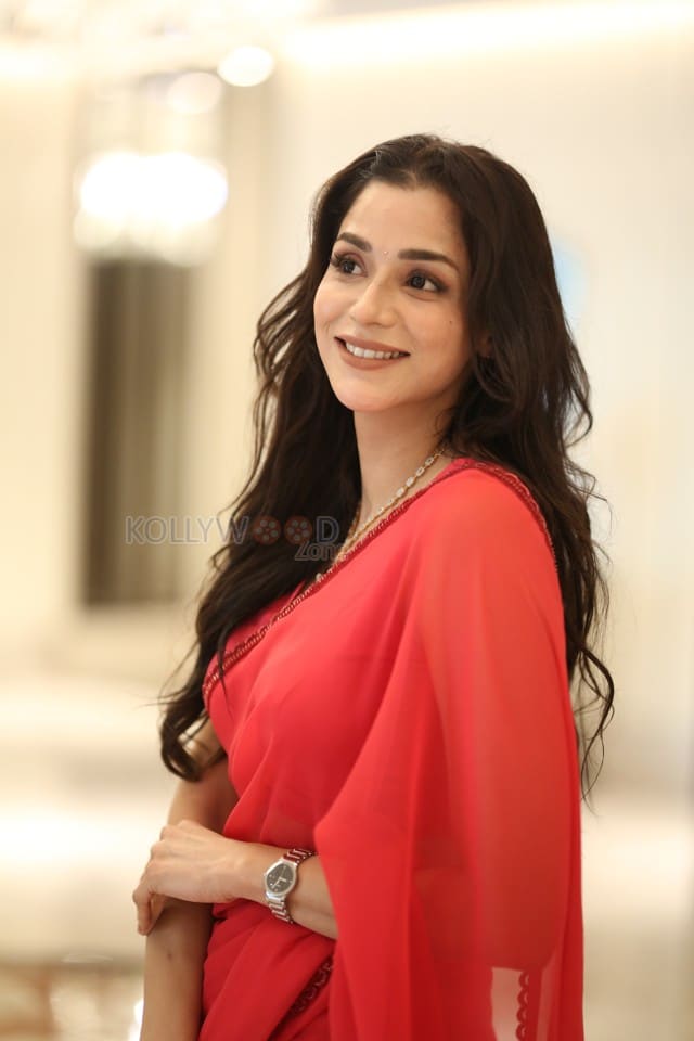 Actress Charitha Varma at Mayasabha Trailer Launch Photos 29