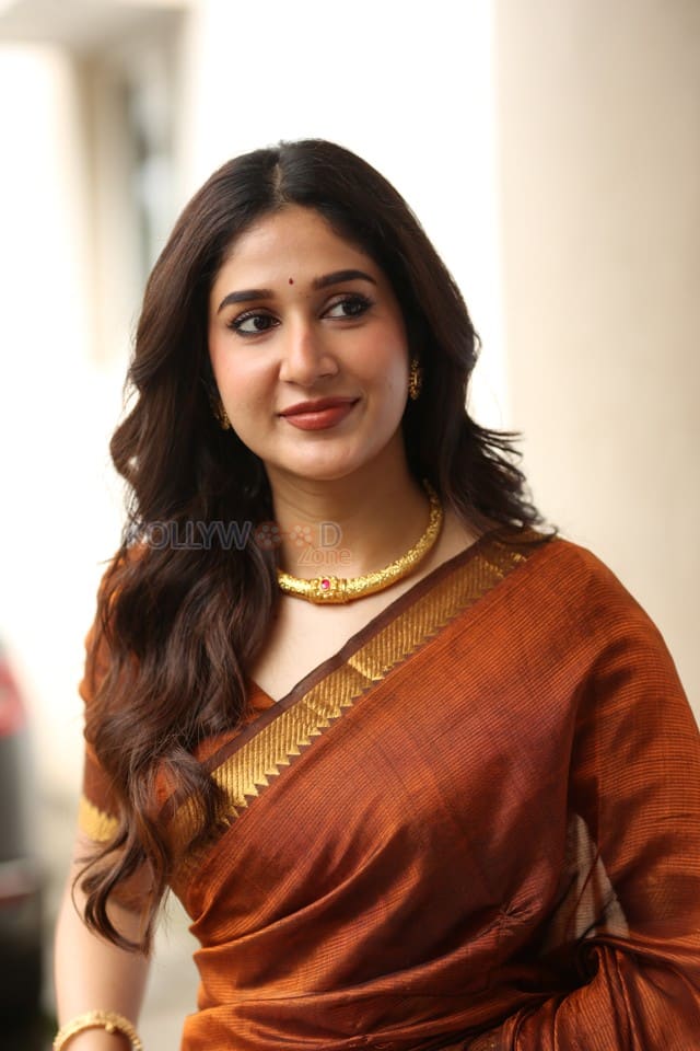 Actress Rabiya Khatoon at Meghalu Cheppina Prema Katha Trailer Launch Pictures 17