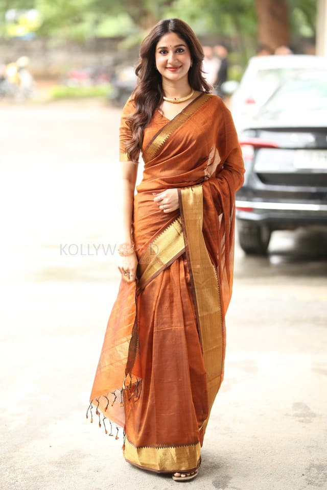 Actress Rabiya Khatoon at Meghalu Cheppina Prema Katha Trailer Launch Pictures 35