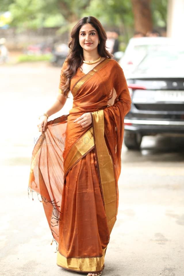 Actress Rabiya Khatoon at Meghalu Cheppina Prema Katha Trailer Launch Pictures 36