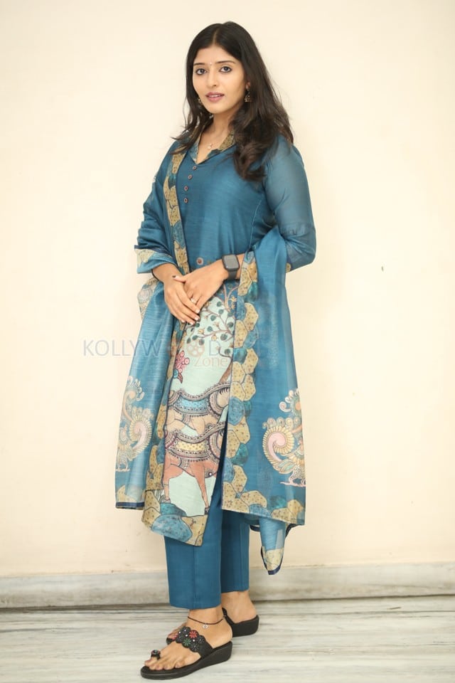 Heroine Ramya Priya at Bakasura Restaurant Pre Release Event Pictures 10