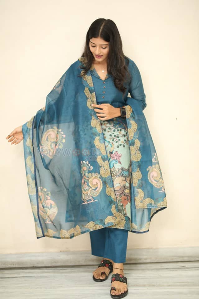 Heroine Ramya Priya at Bakasura Restaurant Pre Release Event Pictures 11