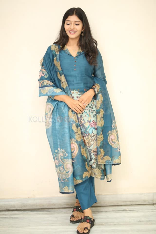 Heroine Ramya Priya at Bakasura Restaurant Pre Release Event Pictures 13
