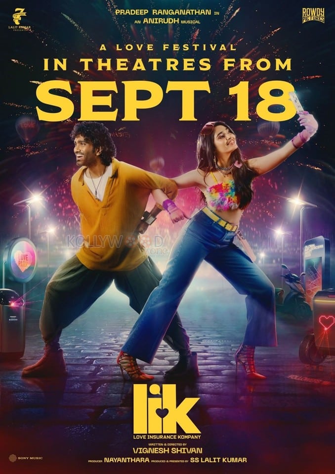 Love Insurance Kompany Movie Release Poster