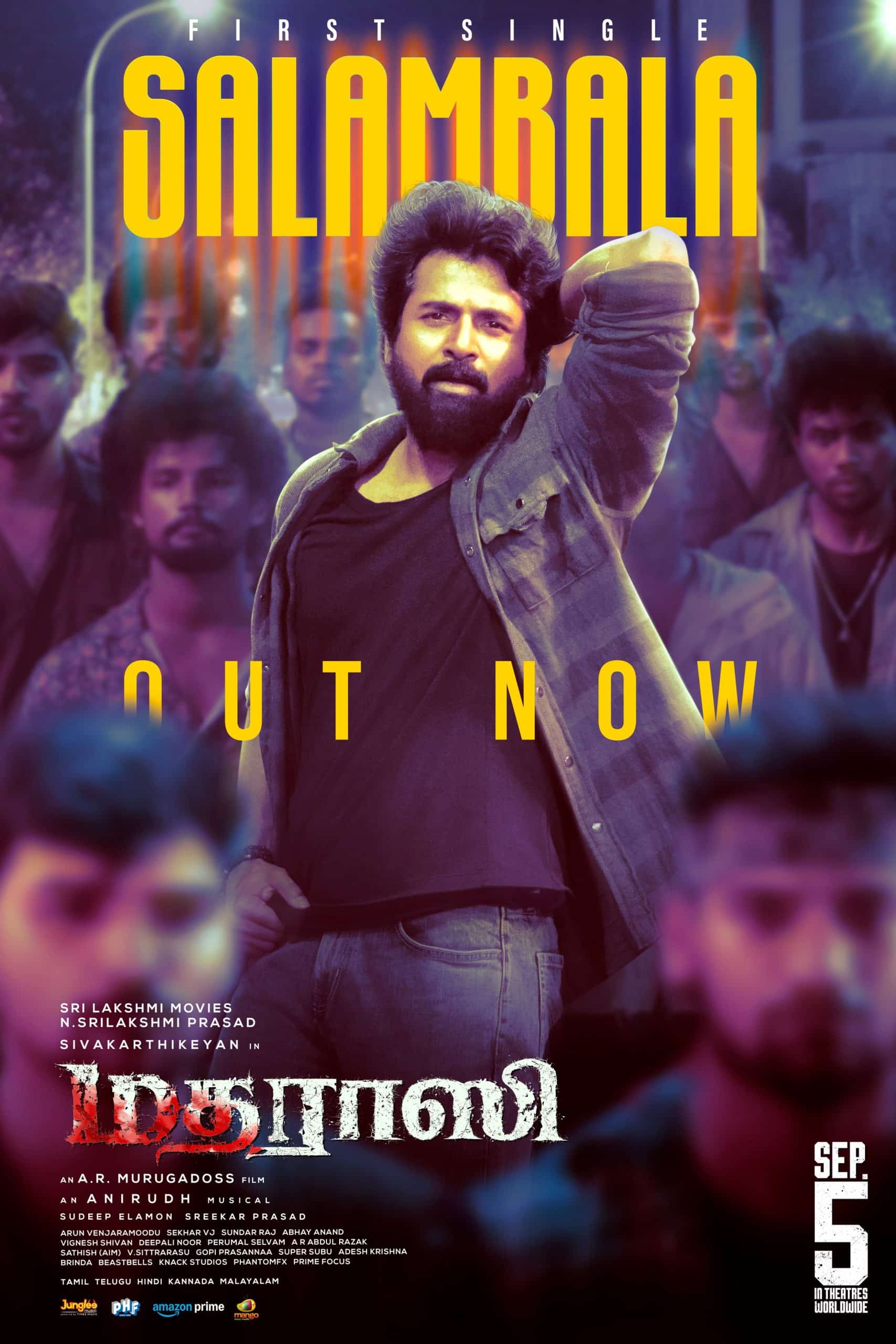 ‘Salambala’ From Sivakarthikeyan’s Madharaasi Is Out!