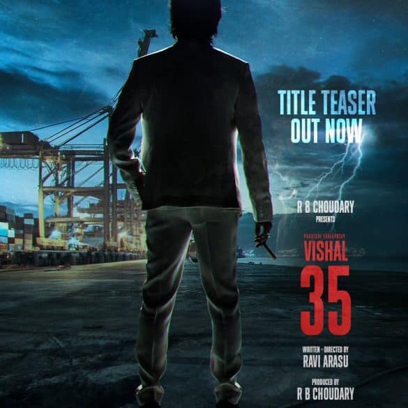 Title Teaser Of Vishal’s Next Project Is Out!