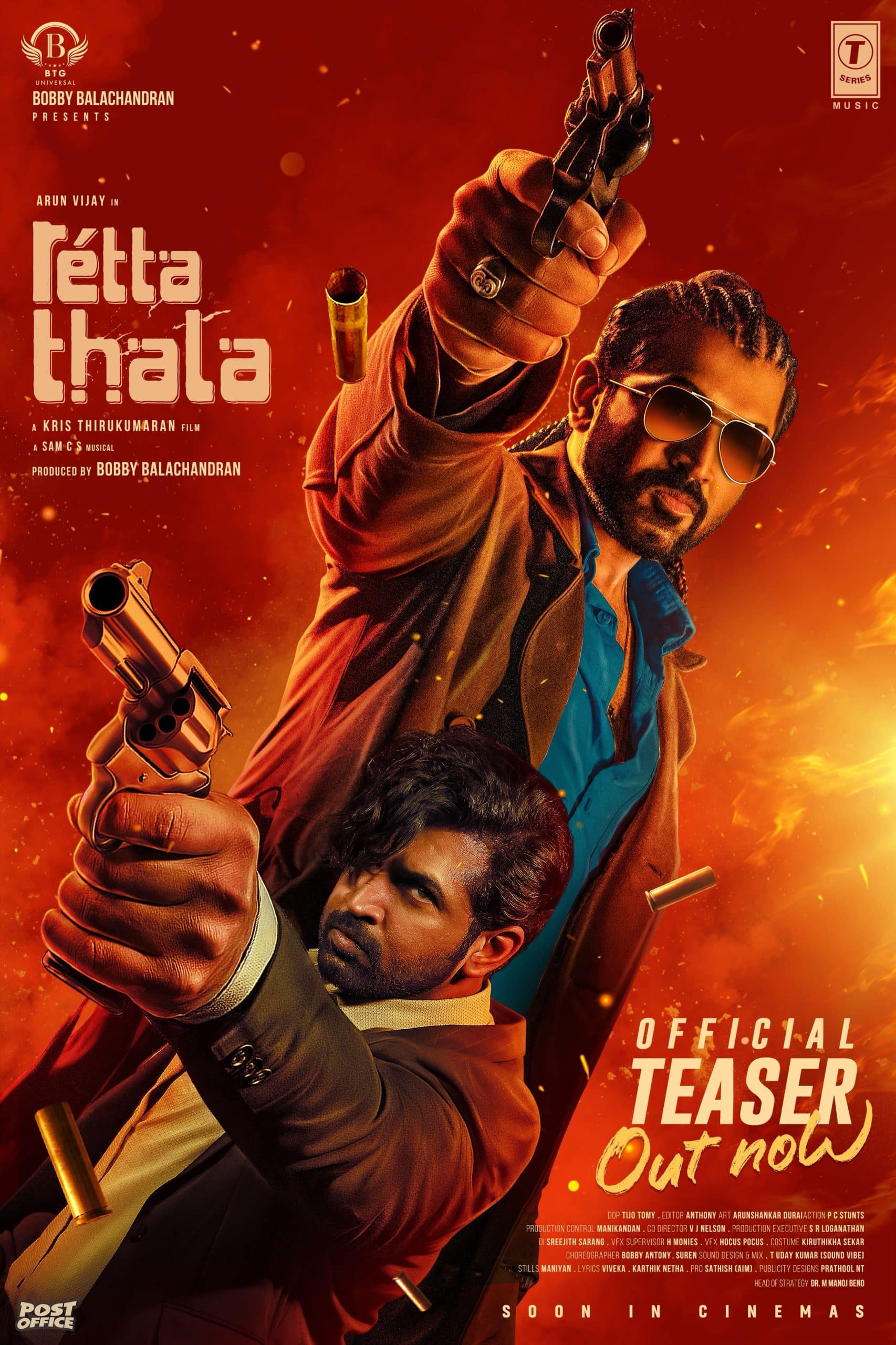 Retta Thala Teaser: A Chic And Menacing Arun Vijay Invokes Tremors Among His Enemies!