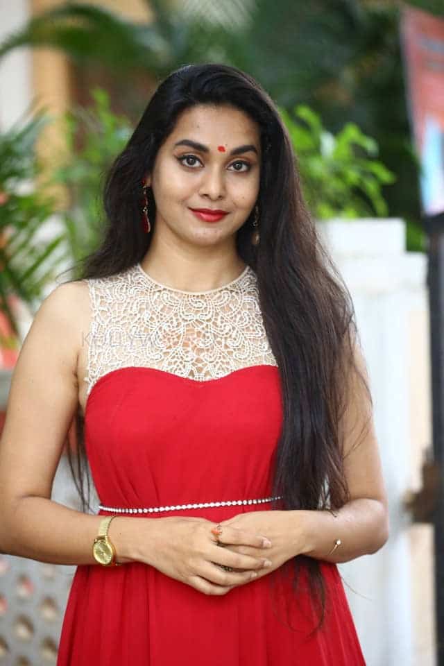 Actress Gnana Priya at CR Productions Production No 1 Movie Opening Stills 02