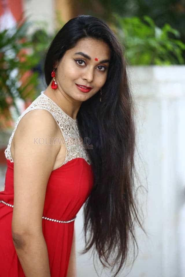 Actress Gnana Priya at CR Productions Production No 1 Movie Opening Stills 03