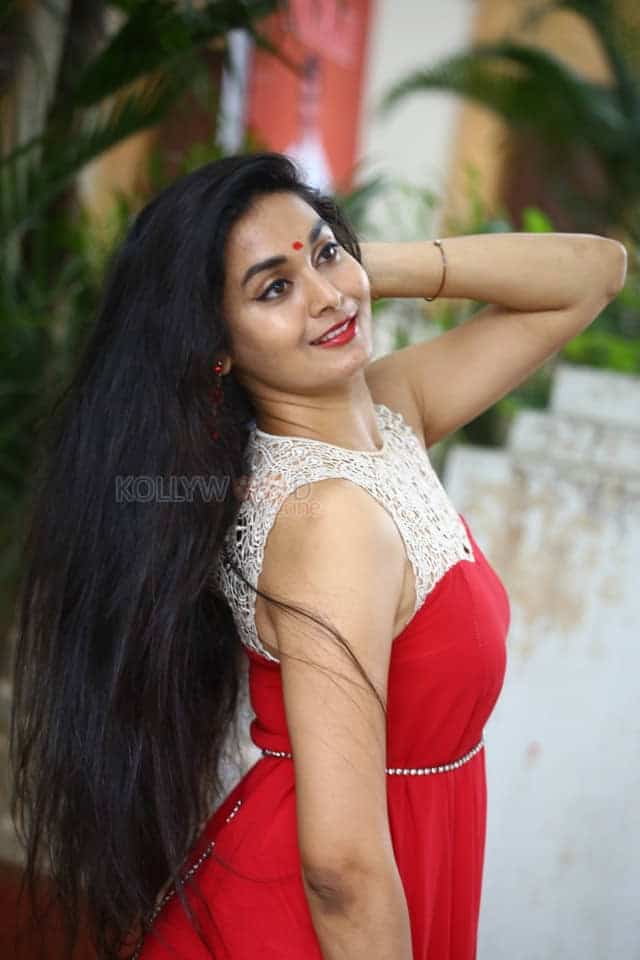 Actress Gnana Priya at CR Productions Production No 1 Movie Opening Stills 07