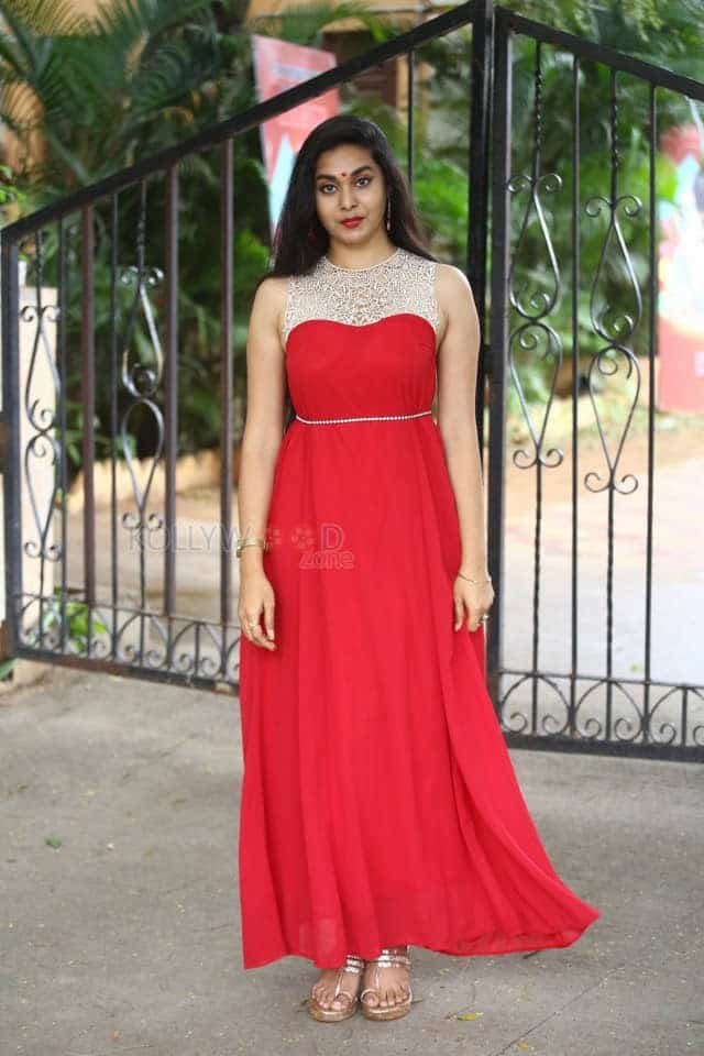 Actress Gnana Priya at CR Productions Production No 1 Movie Opening Stills 09