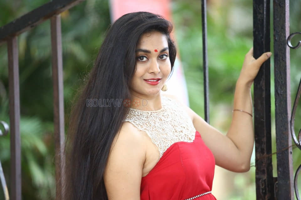 Actress Gnana Priya at CR Productions Production No 1 Movie Opening Stills 17