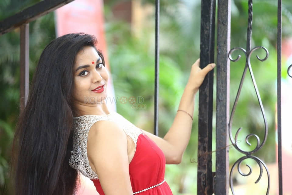 Actress Gnana Priya at CR Productions Production No 1 Movie Opening Stills 18