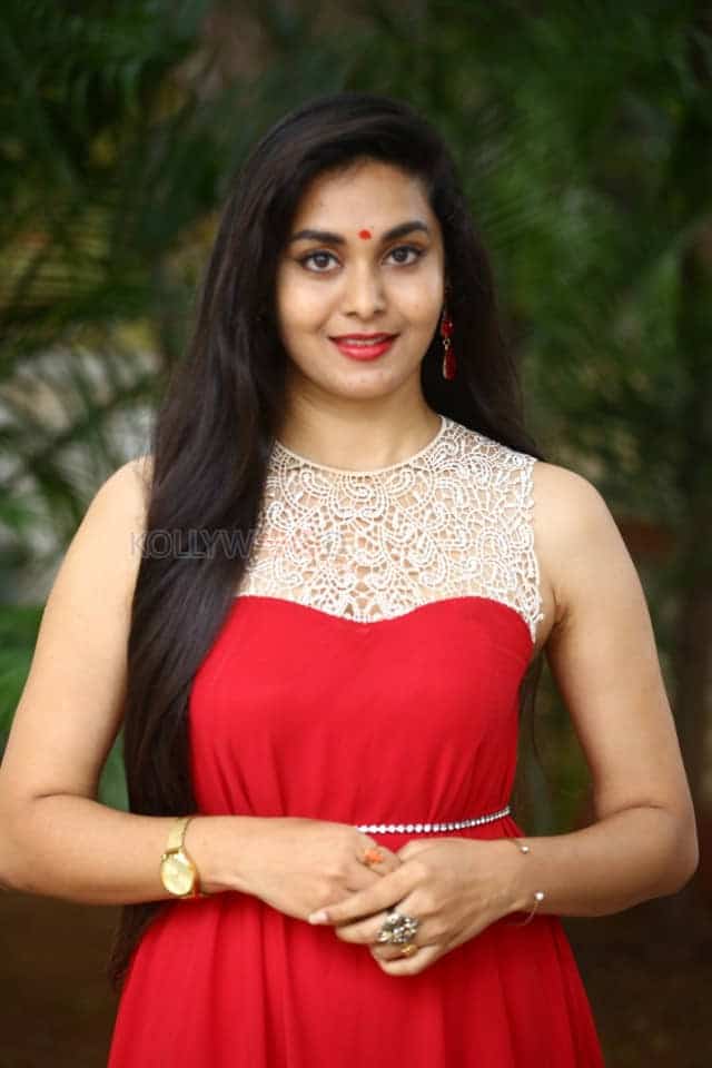 Actress Gnana Priya at CR Productions Production No 1 Movie Opening Stills 24