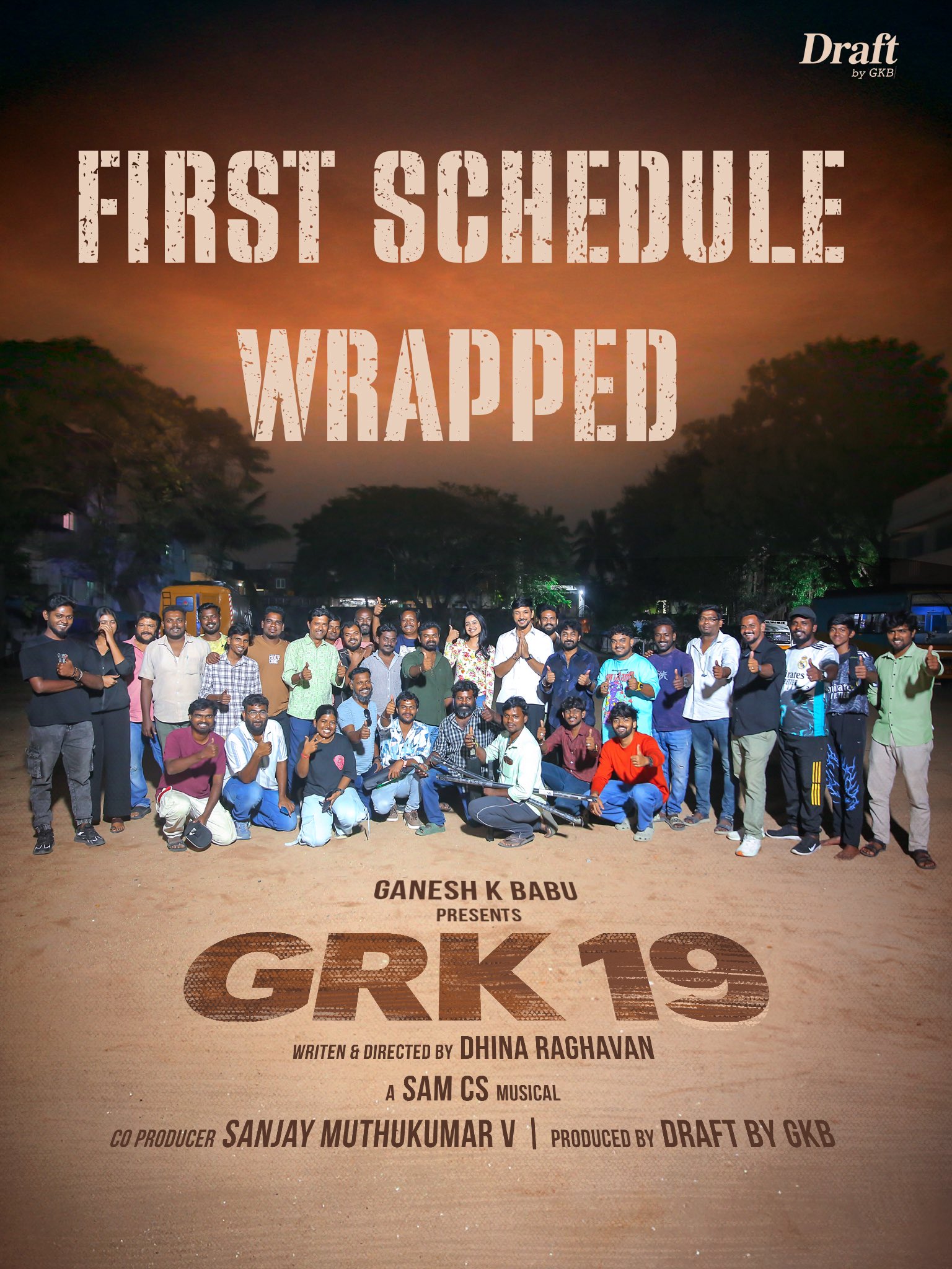 First Schedule Shoot Of Gautham Ram Karthik’s Next Project Is Wrapped! 1 GRK 19 First Schedule Wrap