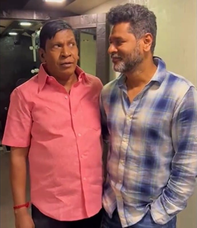 Prabhu Deva’s Untitled Project With Vadivelu Goes On Floors! 1 Vadivelu Prabhu Deva
