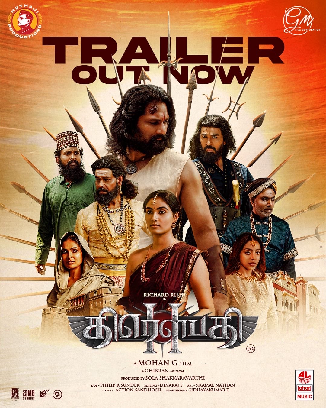 Richard Rishi’s Draupathi 2 Trailer: A General’s Fortitude To Defend His Motherland Against Invaders!