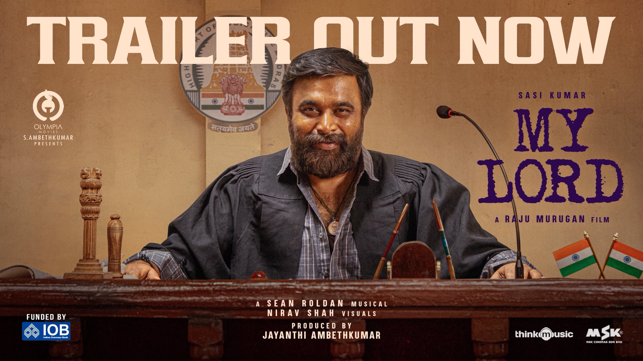 Sasikumar’s My Lord Trailer: A Take On How The System Fails The Downtrodden!