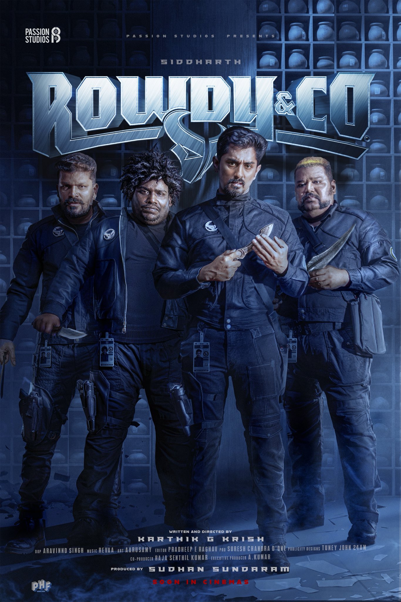 First Look Poster Of Siddharth’s Rowdy And Co Is Seriocomic! 1 Rowdy And Co First Look Poster