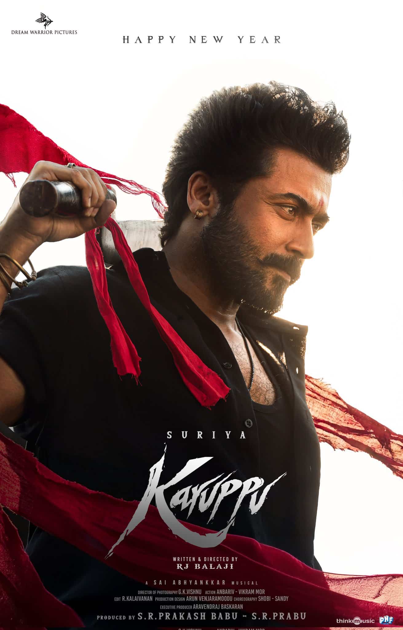 A Special Poster From Suriya’s Karuppu Is Trending! 1 Suriya Karuppu Poster