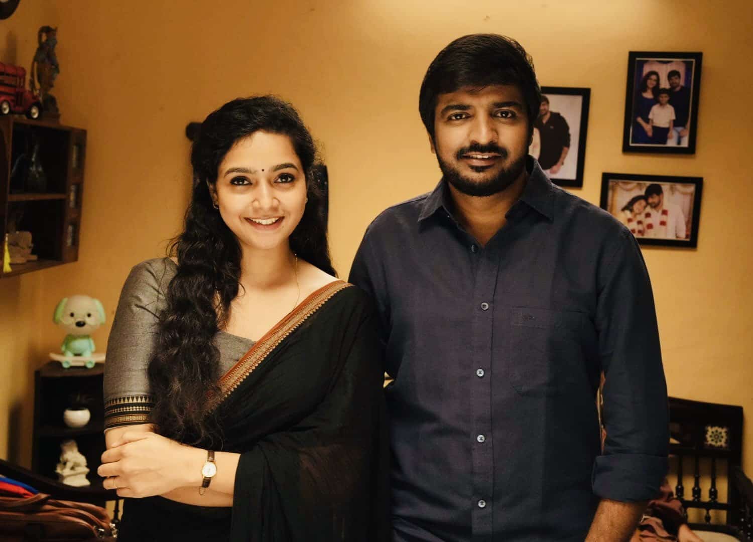 Sathish’s Next Project Pathu Naal Raaja Goes On Floors! 1 Pathu Naal Raaja Sathish Sharanya Nair