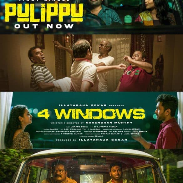 ‘Pullipu’ First Single From Sathyaraj And Vetri’s 4 Windows Is Here!