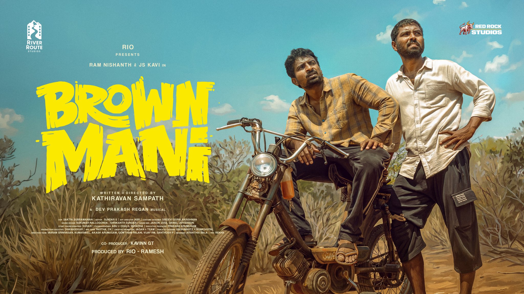 Title Announcement and First Look Poster Of Rio Raj’s First Production ‘Brown Mani’ Is Out!