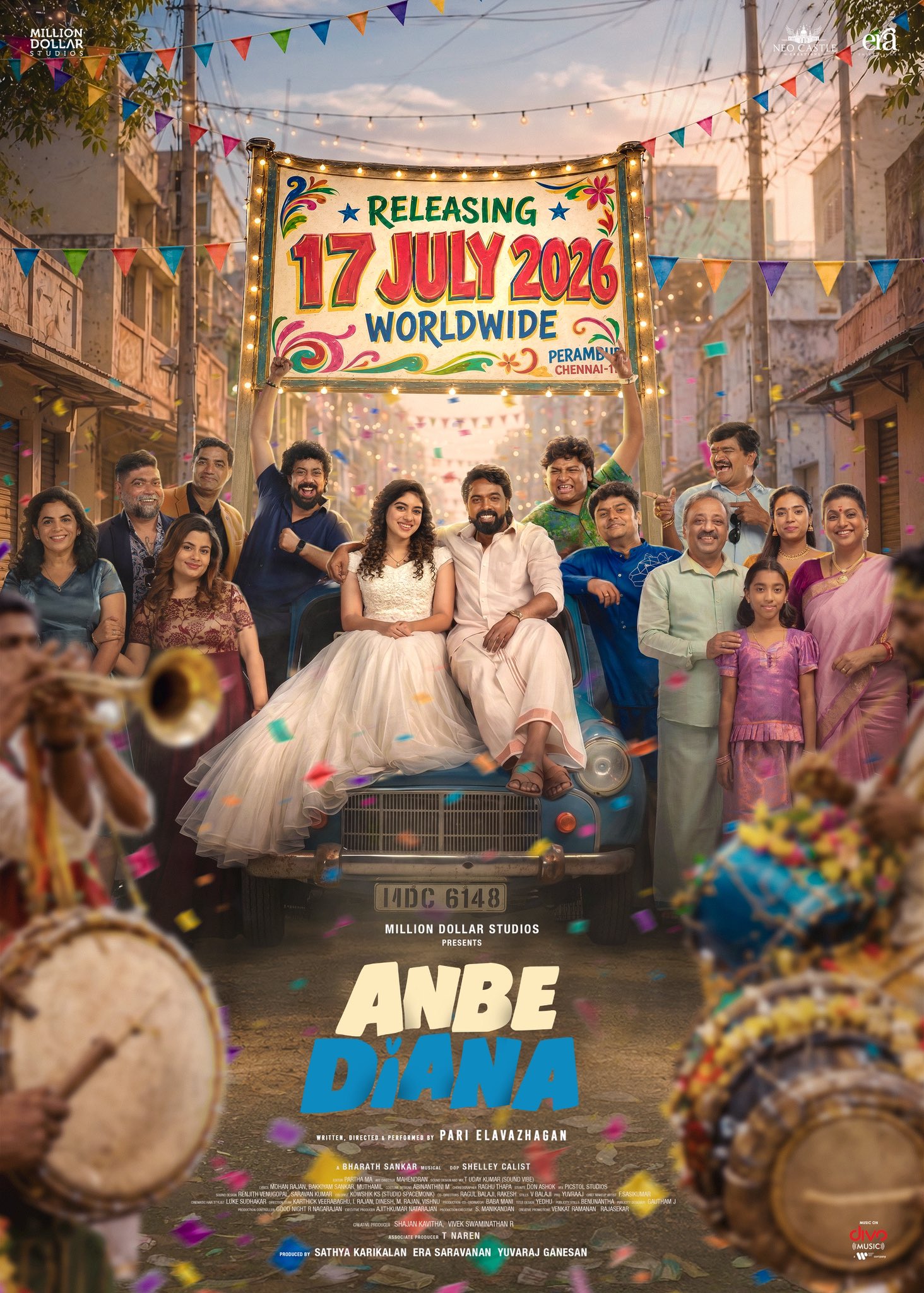 Pari Elavazhagan’s Anbe Diana Secures A Date For Release! 1 Anbe Diana Release Poster