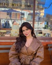 Charming Actress Avneet Kaur in a Brown Leather Jacket Photos 01 Charming Actress Avneet Kaur in a Brown Leather Jacket Photos 01