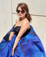 Dazzling Avneet Kaur in a Strapless Blue Corset Gown Pictures 03 Dazzling Avneet Kaur in a Strapless Blue Corset Gown Pictures 03