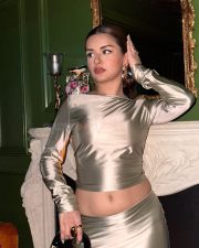 Luv Ki Arrange Marriage Actress Avneet Kaur in Satin Co Ord Set Photos 01 Luv Ki Arrange Marriage Actress Avneet Kaur in Satin Co Ord Set Photos 01