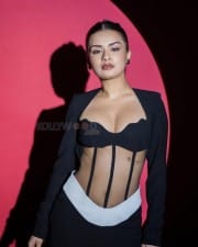 Sexy Avneet Kaur in a Black Transparent Lolita Top Photos 02
