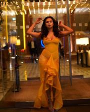 Sexy Avneet Kaur in a Yellow Ruffle Bodycon Dress at Transformers One London Premiere Photos 01 Sexy Avneet Kaur in a Yellow Ruffle Bodycon Dress at Transformers One London Premiere Photos 01