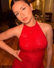 Stunning Actress and Model Avneet Kaur in a Red Bodycon Dress Pictures 05 Stunning Actress and Model Avneet Kaur in a Red Bodycon Dress Pictures 05