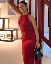 Stunning Actress and Model Avneet Kaur in a Red Bodycon Dress Pictures 06 Stunning Actress and Model Avneet Kaur in a Red Bodycon Dress Pictures 06