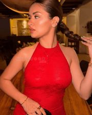 Stunning Actress and Model Avneet Kaur in a Red Bodycon Dress Pictures 09 Stunning Actress and Model Avneet Kaur in a Red Bodycon Dress Pictures 09