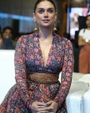 Actress Aditi Rao Hydari at Hey Sinamika Movie Pre Release Event Photos 07