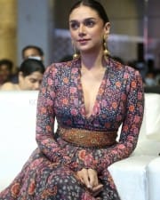 Actress Aditi Rao Hydari at Hey Sinamika Movie Pre Release Event Photos 08