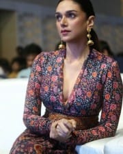 Actress Aditi Rao Hydari at Hey Sinamika Movie Pre Release Event Photos 09