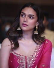 Actress Aditi Rao Hydari at Maha Samudram Movie Pre Release Event Pictures 13