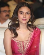 Actress Aditi Rao Hydari at Maha Samudram Movie Pre Release Event Pictures 16