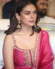 Actress Aditi Rao Hydari at Maha Samudram Movie Pre Release Event Pictures 18