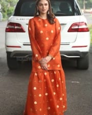 Actress Aditi Rao Hydari at Maha Samudram Movie Press Meet Pictures 03