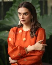 Actress Aditi Rao Hydari at Maha Samudram Movie Press Meet Pictures 09