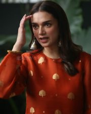 Actress Aditi Rao Hydari at Maha Samudram Movie Press Meet Pictures 13