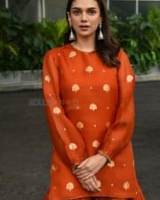 Actress Aditi Rao Hydari at Maha Samudram Movie Press Meet Pictures 21