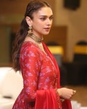 Actress Aditi Rao Hydari at ZEE5 Taj Divided By Blood Event Interview Photos 03