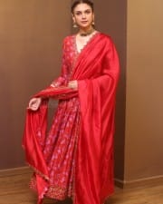 Actress Aditi Rao Hydari at ZEE5 Taj Divided By Blood Event Interview Photos 05