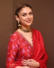 Actress Aditi Rao Hydari at ZEE5 Taj Divided By Blood Event Interview Photos 20